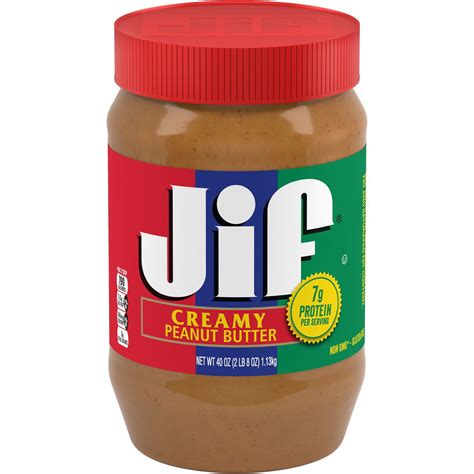 Jif Creamy Peanut Butter 40 Ounce Jar