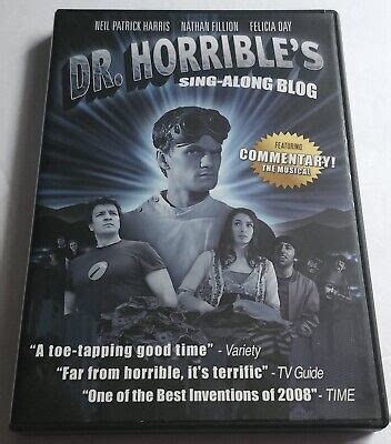 Dr Horribles Sing Along Blog Dvd Ebay