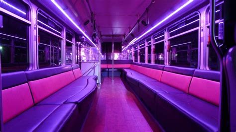 Kansas City Party Express Bus Rates Party Express Bus Rentals In