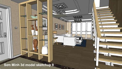 If you in hurry to complete your model. SKETCHUP TEXTURE: SKETCHUP 3D MODEL LIVING ROOM #22