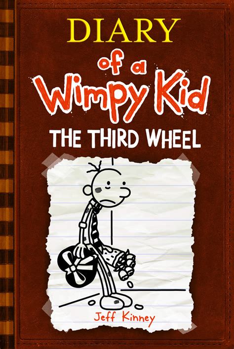 Diary Of A Wimpy Kid The Third Wheel Cover By Ict1099 On Deviantart
