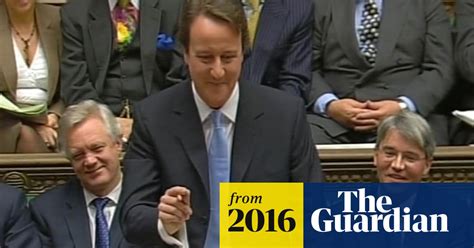 Cameron V Blair At First Pmqs He Was The Future Once 2005 Archive