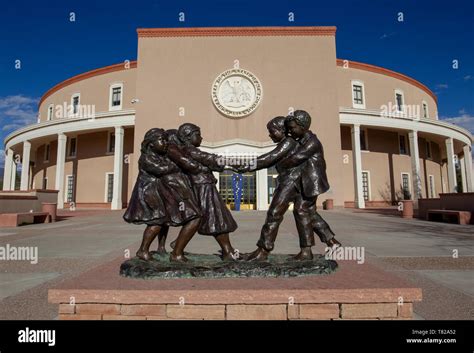 The New Mexico State Capitol In Santa Fe New Mexico Is Also Known As