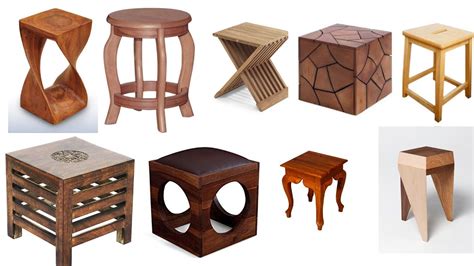 Creative Wooden Stool Design Ideas For Beginners Modern Wooden Stool
