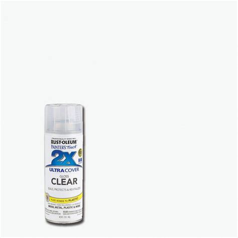 Rust Oleum Painters Touch 2x 12 Oz Gloss Clear General Purpose Spray