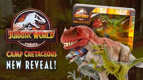 New Reveal Jurassic World Camp Cretaceous Ceratosaurs Clash Set By
