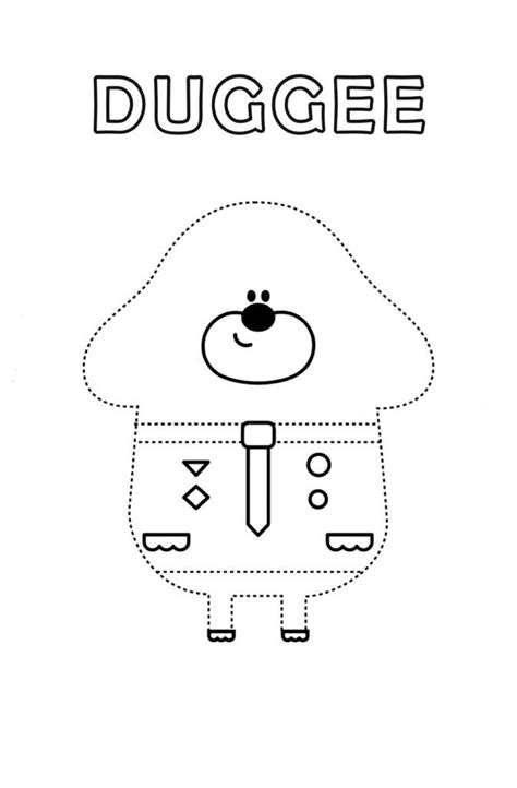 Hey duggee online colouring pages. Pin on Hey Duggee Birthday