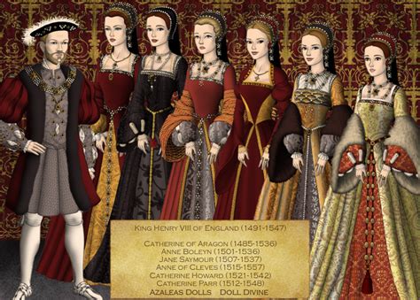 Henry VIII And His Wives By Kathofel On DeviantART Wives Of Henry