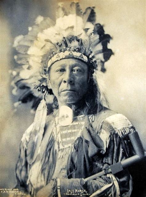 Last Horse - Oglala Sioux.
