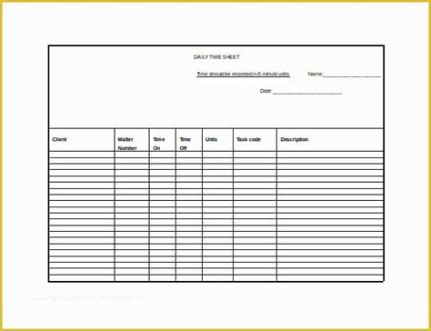 Free Download Weekly Timesheet Template Of Timesheet Templates 35