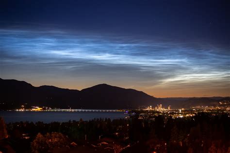 Keep An Eye Out For Rare Electric Blue Noctilucent Clouds In The