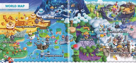 New Super Mario Bros 2 World Map Images And Pictures Becuo