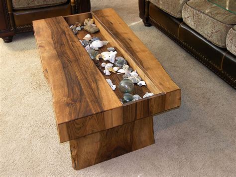 Aconitum Coffee Table Mapleart Custom Wood Furniture Vancouver Bc