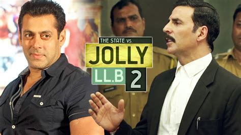Salman Khan In Akshay Kumars Jolly Llb 2 Trailer Youtube