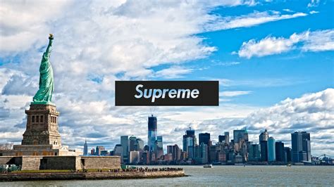 Supreme In Statue Of Liberty National Monument Background Hd Supreme
