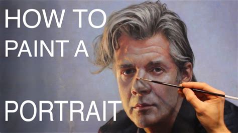 How To Paint A Portrait Episode Four Painting The Paint Maker Youtube