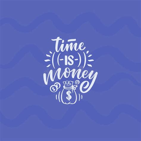 Hand Drawn Lettering Quote In Modern Calligraphy Style About Money