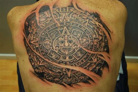 117 Geniales Diseños Para Un Tatuaje Azteca
