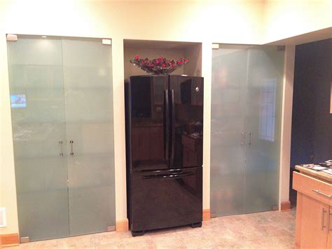 We owe it all to our philosophy of always placing our customers first. Custom Interior Glass Food Pantry Doors - Furnished & Installed By Rex Glass & Mirror Co., Inc ...