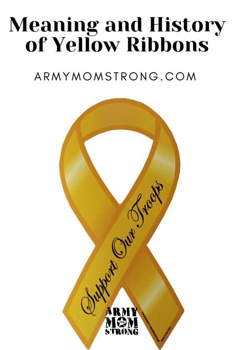 What is Meaning of Yellow Ribbons for Armed Forces