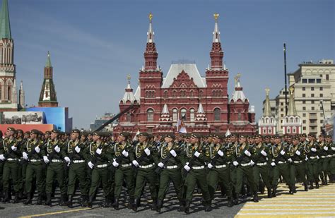 At Russias Huge Wwii Remembrance An Absence Of Western Leaders Mpr News