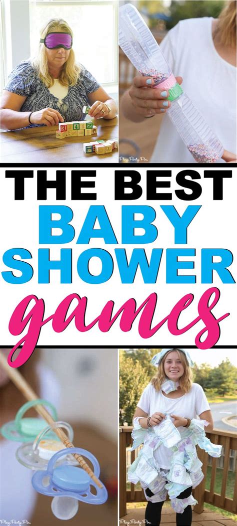 20 Best Ever Baby Shower Games Play Party Plan Baby Shower Games