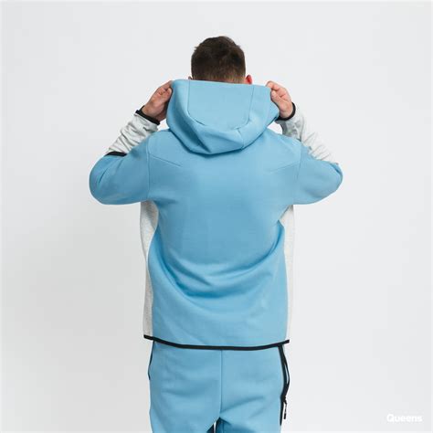 Sweatshirt / Hoodie Nike M NSW Tech Fleece Hoodie FZ blue / white