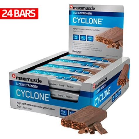 Cyclone Bars Choice Of Flavours 24 X 60g Bars