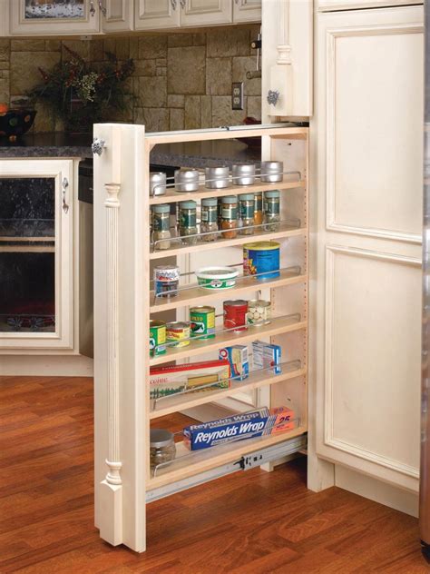 How Pull Out Shelves Save Space In The Kitchen My Decorative