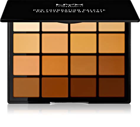 Nyx Professional Makeup Pro Foundation Palette Palette Contouring