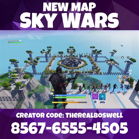 Roblox skywars codes (april 2021). NEW MAP! SkyWars - 8567-6555-4505 - TheRealBoswell ...
