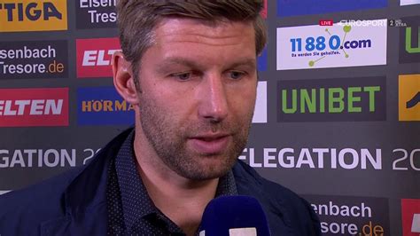 Great personalities who continue to make a positive contribution. Thomas Hitzlsperger post-match interview - Union Berlin vs ...