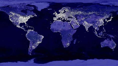 The Significance Of Nasas Image Of The World At Night Handcrafted