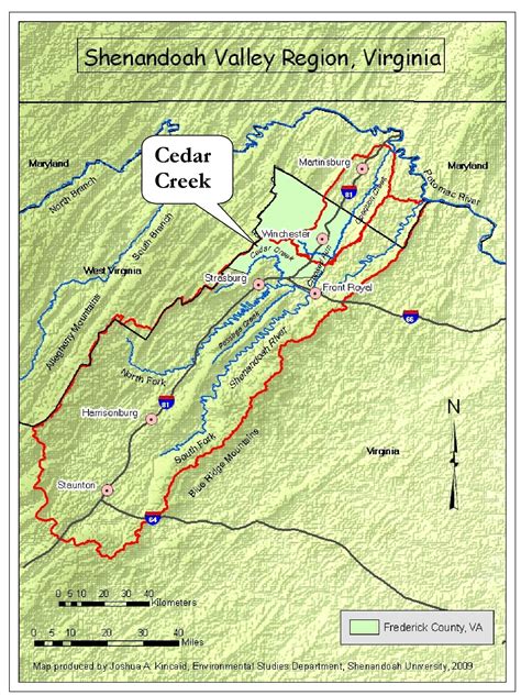 Cedar Creek And Its Surrounding Watershed Su Bries