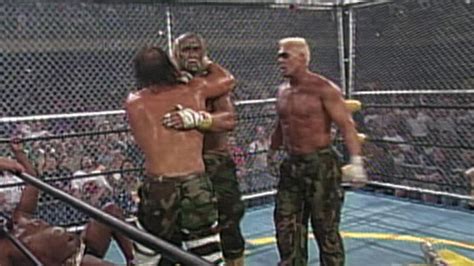 Hulk Hogan Randy Savage Sting Lex Luger Vs The Dungeon Of Doom