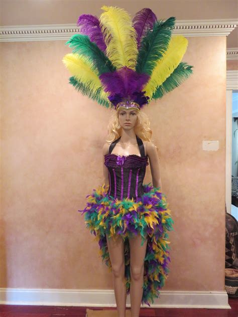 Mardi Gras Dress Circus Ring Leader Jester Clown Showgirl Costume Masquerade Party Ring Master
