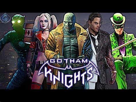 Gotham Knights ALL Confirmed Villains So Far UPDATED YouTube