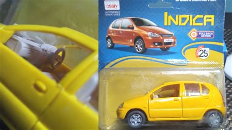 Tata Indica Scale Model By Centy Toys 1 35 Scale Tech Tricks By Vyom Youtube