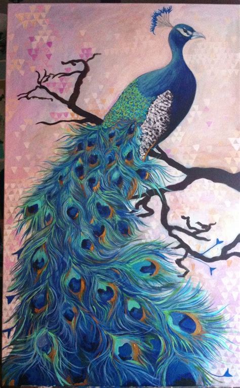 Pin By Vinai Singh On Viju In 2019 Peacock Peacock Painting Peacock Wall Art