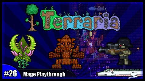 Lets Play Terraria 124 Mage Class Playthrough Spectre Armour