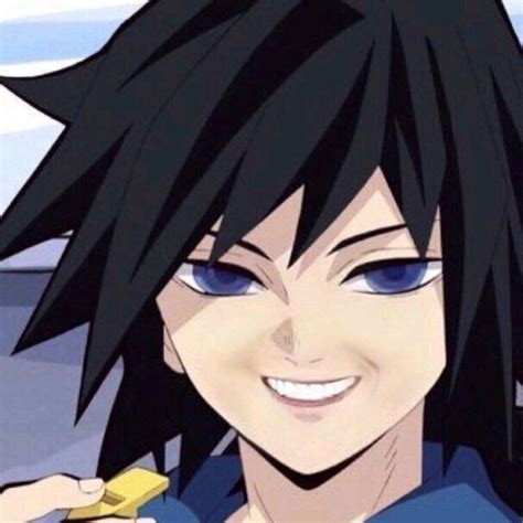 Giyu Smiling Anime Images Slayer Demon