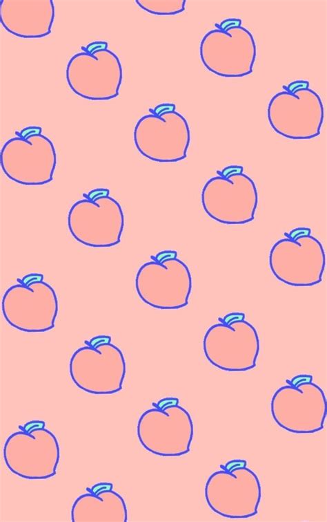 Pin By Hailey Kessler On ʟᴏᴄᴋsᴄʀᴇᴇɴ Peach Wallpaper Summer Wallpaper