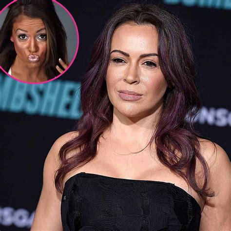 Alyssa Milano Hits Back At Accusations She Wore Blackface