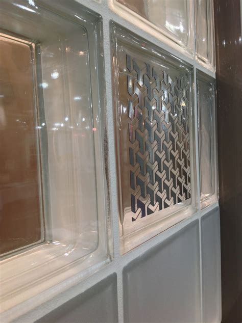 Decorative And Frosted Glass Blocks Illuminara Series Block Modern