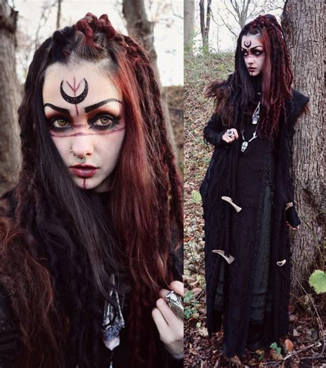 Mara Psychara Strega Fashion Witch Outfit Witchy Makeup
