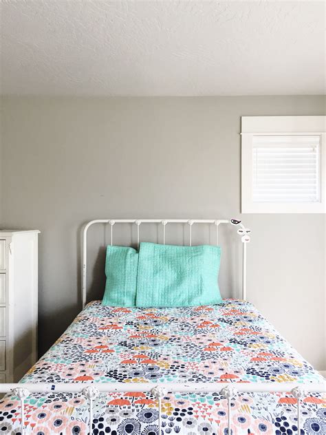 King bed woven arch bedhead, $149. Girl's English Menagerie Bedroom Makeover | Spring 2019 ...