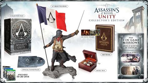 Assassins Creed Unity Pre Order Bonuses And Collectors Edition Itzdarkvoid