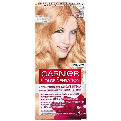 Vopsea De Par Permanenta Cu Amoniac Garnier Color Sensation 923 Blond