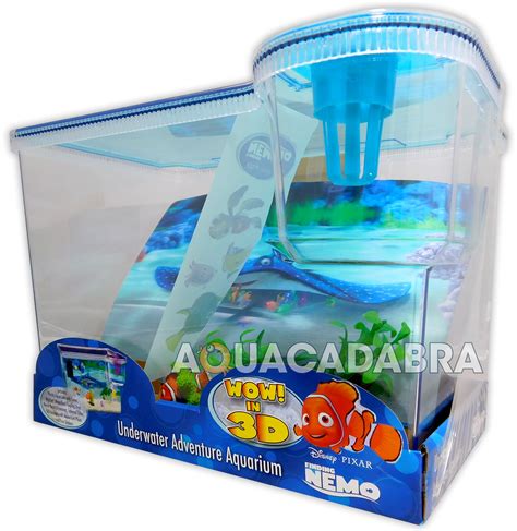 Finding Nemo 3d Aquarium 15l First Fish Tank Dory Disney With