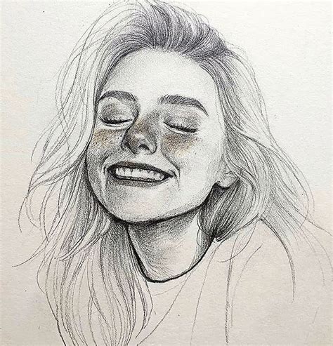 Simple Aesthetic Drawing Style Art Photography Portrait Art Sketches